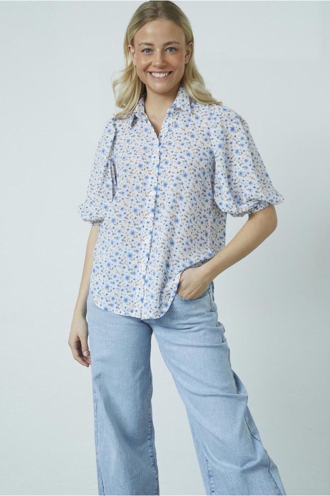 ELLA SH64 18863 L BLUE FLOWER